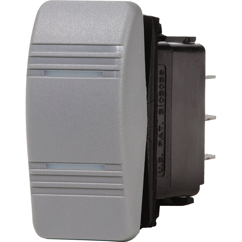 8232 Water Resistant Contura III Switch - ON-OFF-ON - Grey