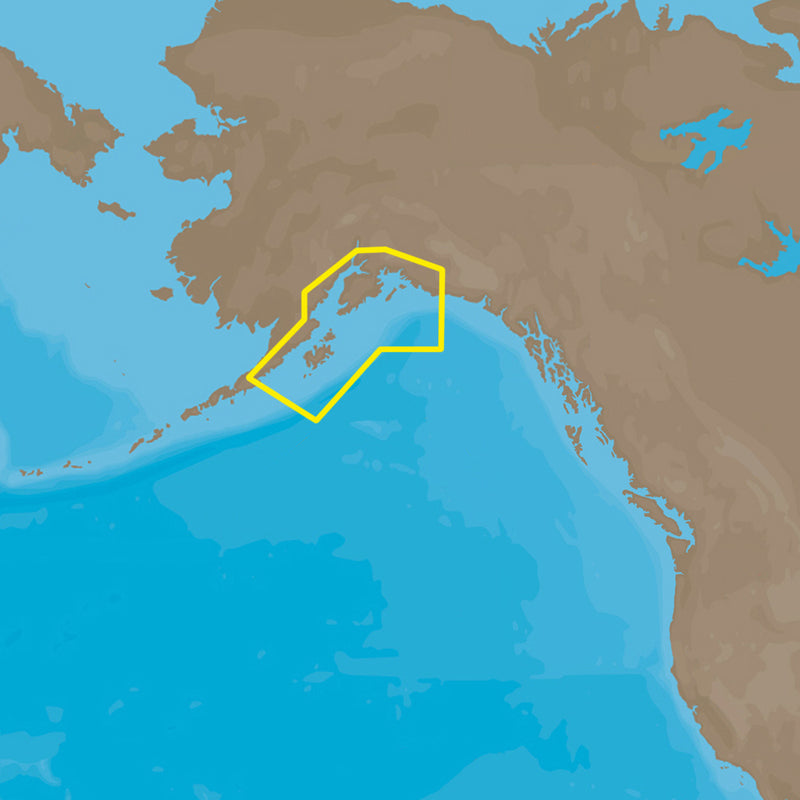 C-MAP 4D NA-D960 Prince William Sound, Cook Inlet & Kodiak Island