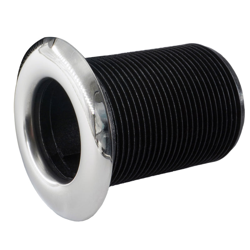 Forespar Pro Series Valve Stainless Steel Capped Thru-Hull Fits 1-1/2"-2"
