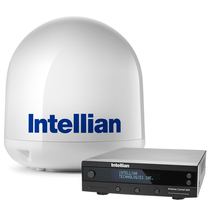 Intellian i4P Linear System w/17.7" Reflector & Universal Quad LNB