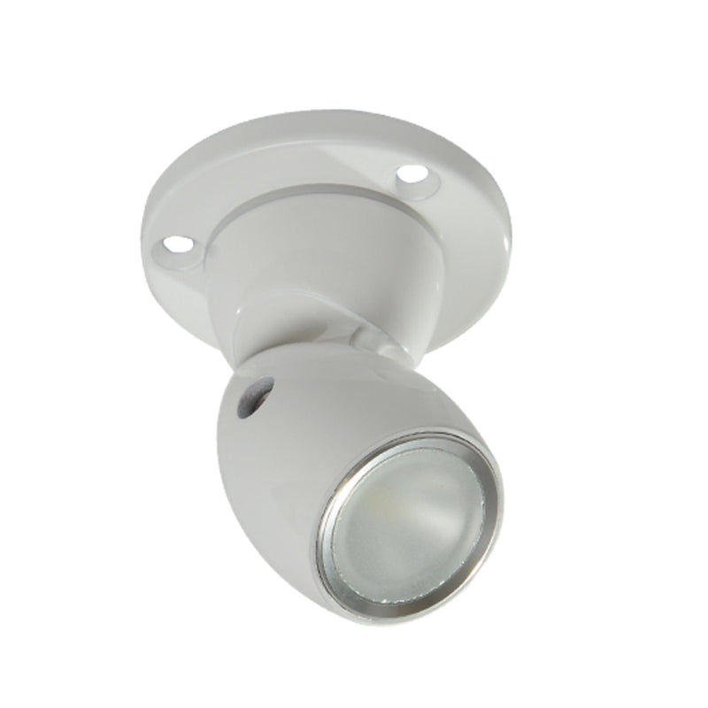 Lumitec GAI2 White Dimming/Red & Blue Non-Dimming Heavy Duty Base - White Housing