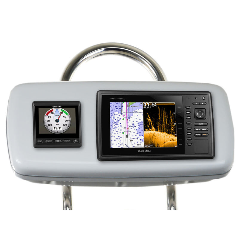 GP1048 SystemPod Pre-Cut f/Garmin 820/820xs/840xs & 1 Instrument f/9.5" Wide Guard
