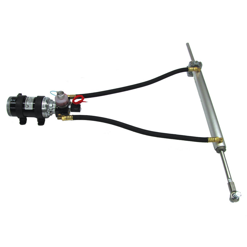 Octopus 7" Stroke Remote 38mm Bore Linear Drive - 12V - Up To 45' or 24,200lbs