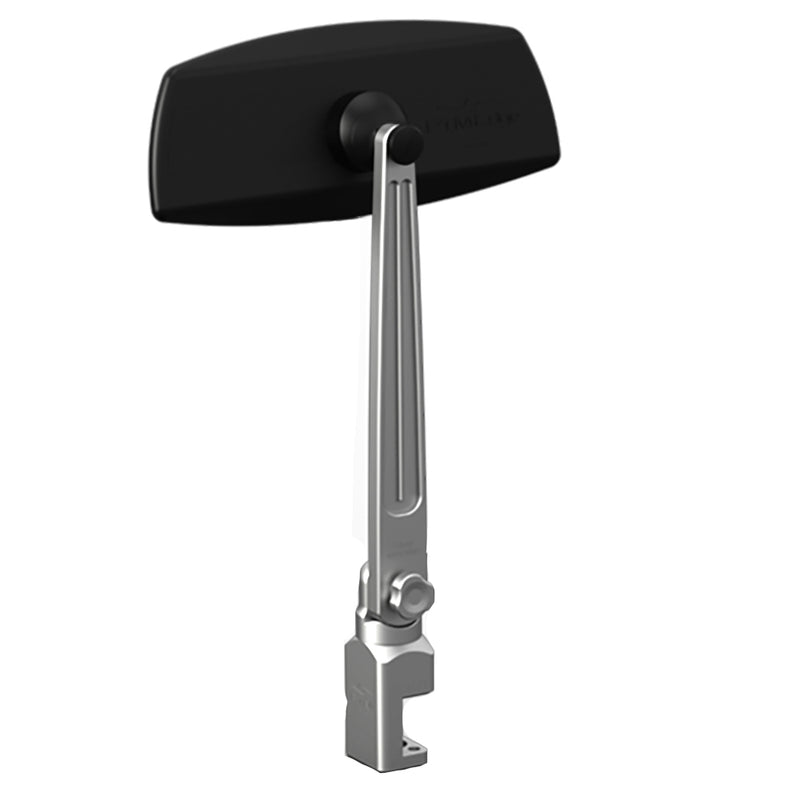 PTM Watersports Pontoon Mirror/Bracket Kit w/VR-100 Pro & PCX-200 (Silver)