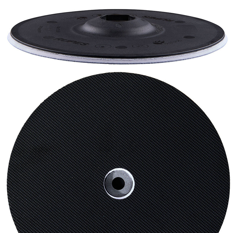 RUPES PrecisionPro Backing Plate - 125mm/5" - Velcro M8 Bolt & Shroud Lubricant