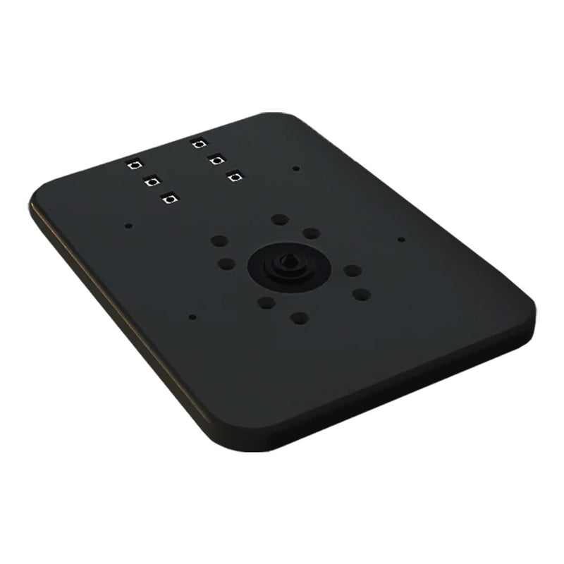 Seaview Starlink Performance Gen 3 Modular Top Plate f/Mounts Ending in M1 & M2 - Black
