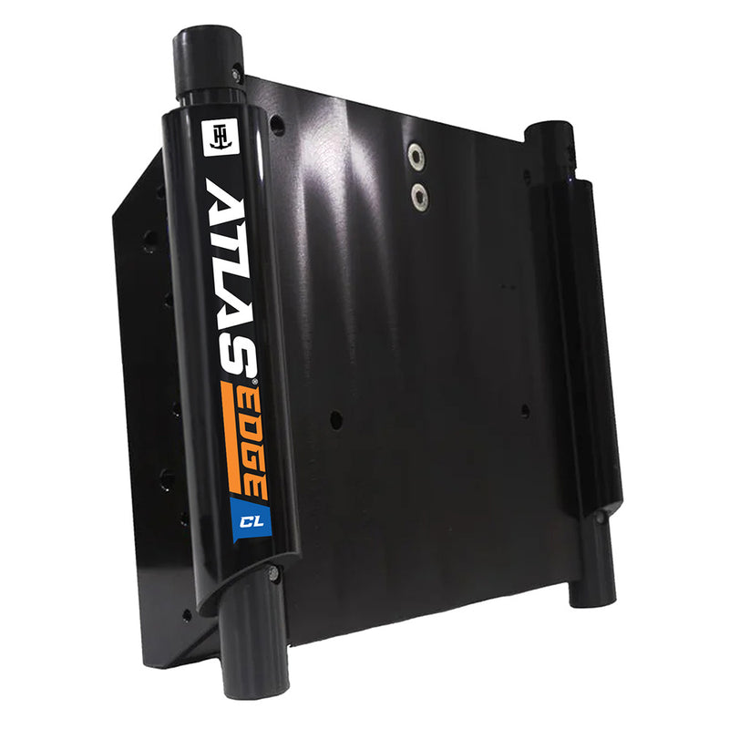 T-H Marine ATLAS™ EDGE 10" Set Back Hydraulic Jack Plate - Classic - Black