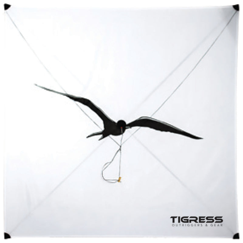Tigress Specialty Lite Wind Kite - White