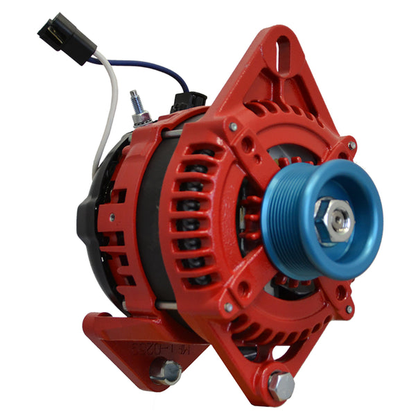 Balmar Alternator 3.15" Dual Foot Saddle J10 Serpentine Pulley - 170A - 12V