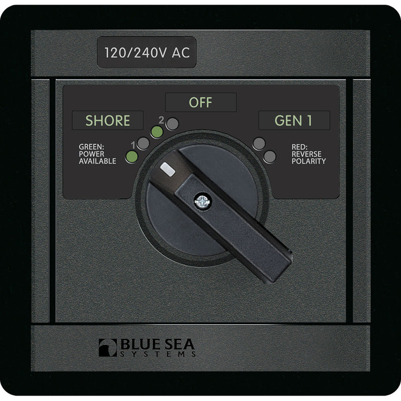 1480 10/240V AC  Rotary 65A OFF + 2 Sources 2x120V/1x240V