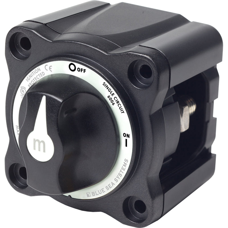 6006200 Battery Switch Mini ON/OFF - Black