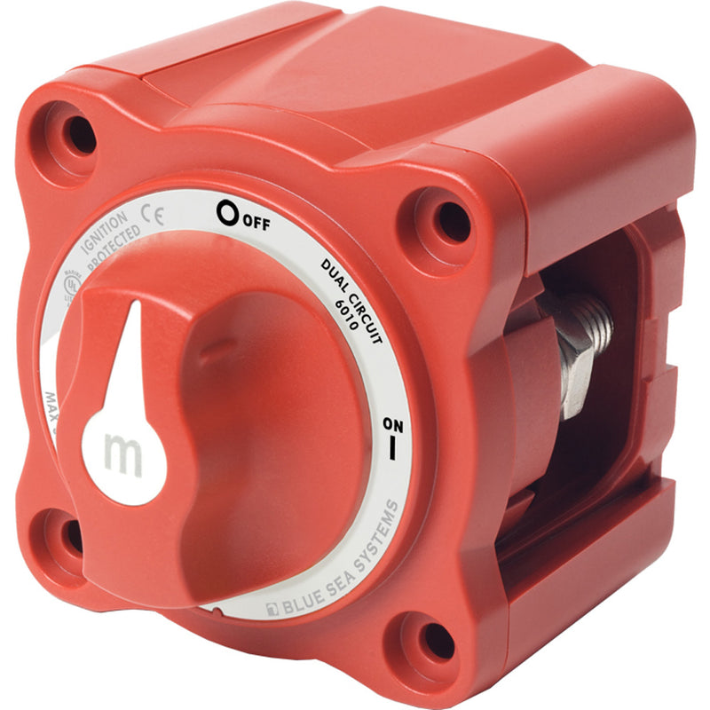 6010 m-Series (Mini) Battery Switch Dual Circuit