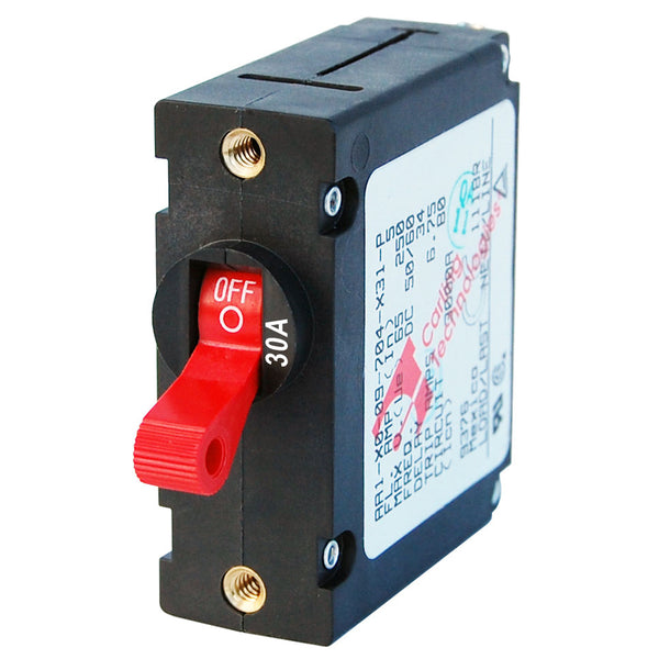7221 AC / DC Single Pole Magnetic World Circuit Breaker  -  30 Amp