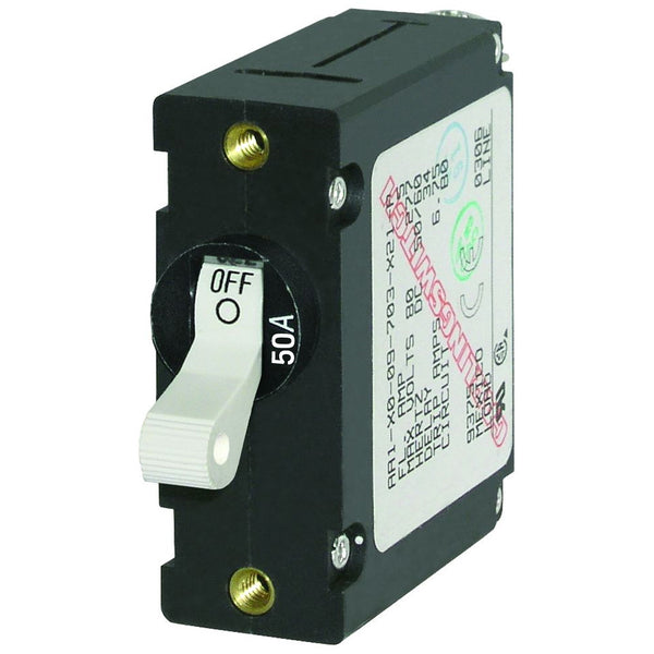 7230 AC/DC Single Pole Magnetic World Circuit Breaker - 50AMP
