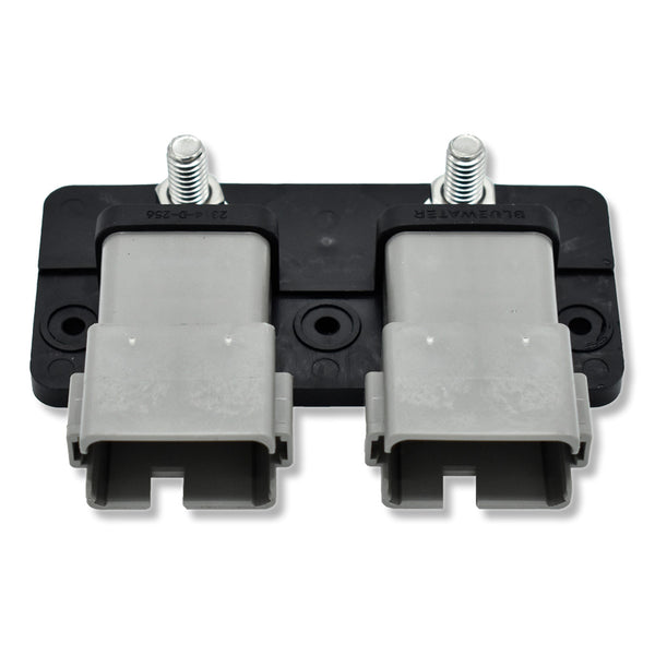 Bluewater Dual 12 Position Male Sealed Deutsch Connector Busbar - 5/16" Stud