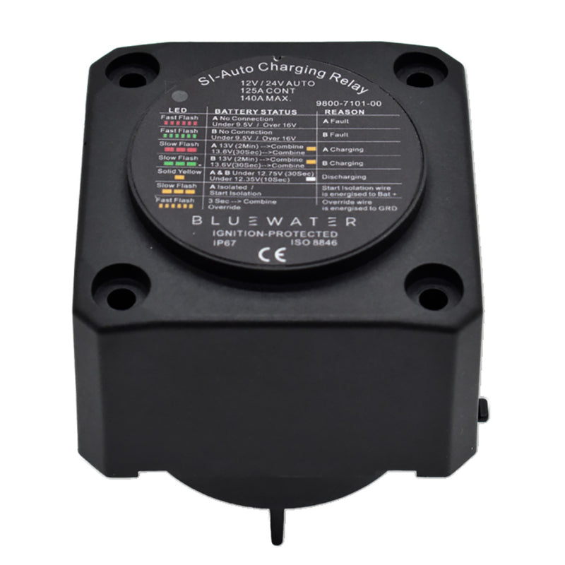 Bluewater Auto Charging Relay 12V - 140 AMP