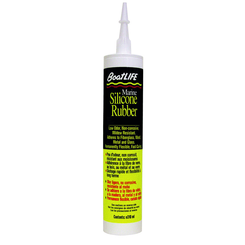 BoatLIFE Silicone Rubber Sealant Cartridge - Black