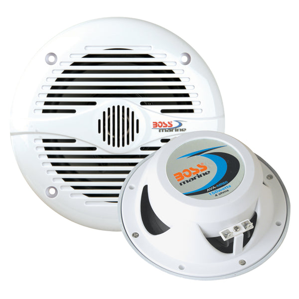 MR50 5.25" Round Speakers - White - Pair