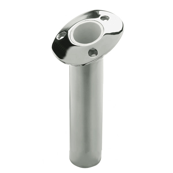 536810S - Flush Mount Rod Holder - 15 Degree - Swivel - 10.5" Deep
