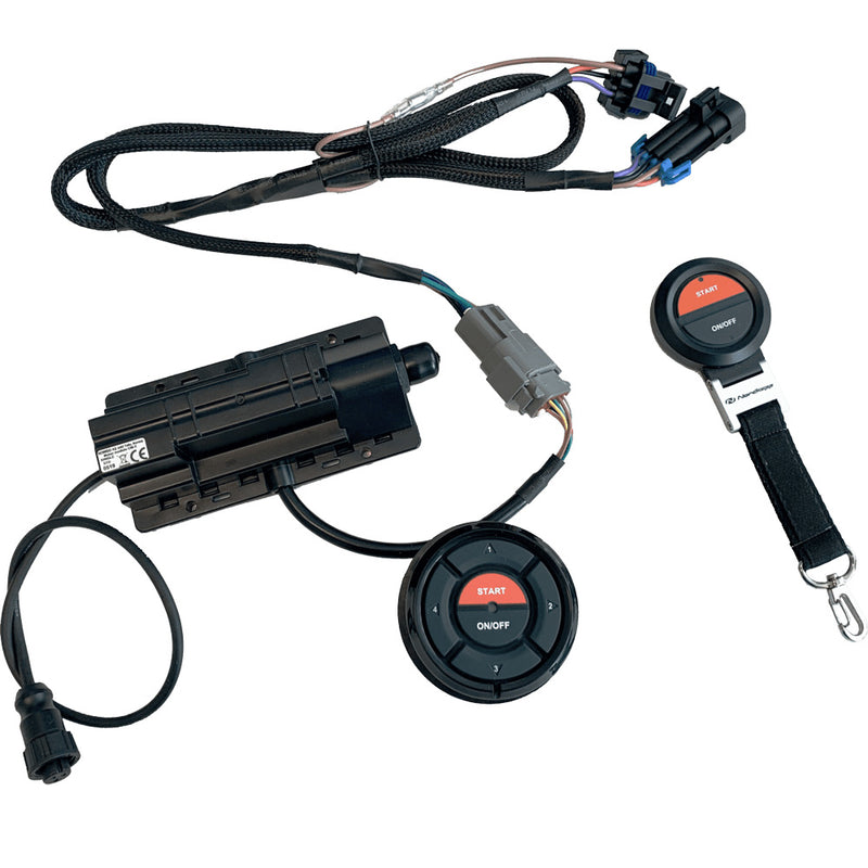 CoastKey Standard Triple Mercury Engine Keyless Ignition w/Keyless Stop/Start, Remote Stop/Start, & Ecos