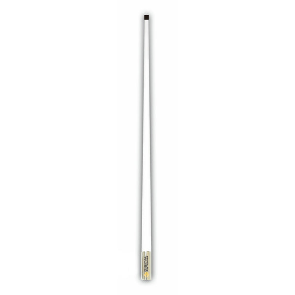 528-VW 4' VHF Antenna w/15' Cable - White