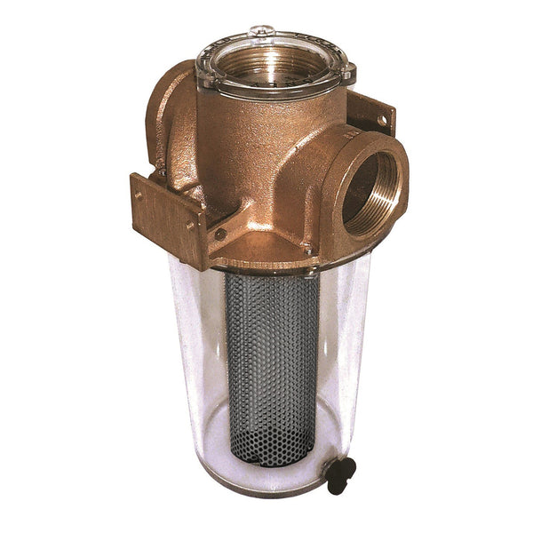ARG-1250 Series 1-1/4" Raw Water Strainer w/Monel Basket