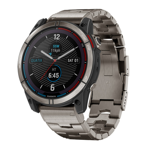Garmin quatix® 7 - Solar Edition Marine GPS Smartwatch w/Solar Charging