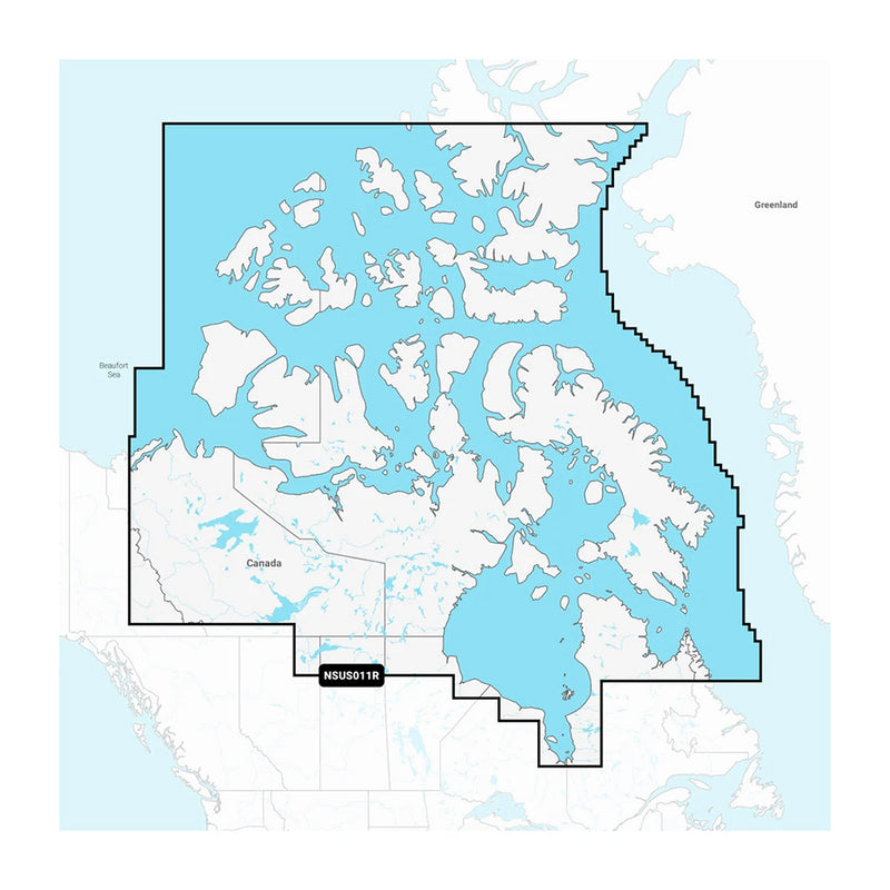 Garmin Navionics+™ NSUS011R Canada North