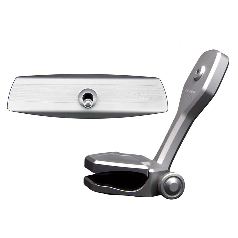PTM Watersports Mirror/Bracket Kit w/VR-140 Elite Mirror & ZXR-320 (Silver)