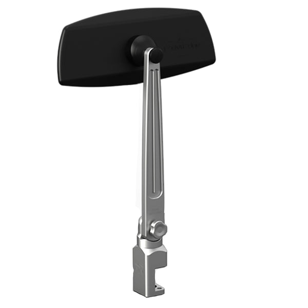 PTM Watersports Pontoon Mirror/Bracket Kit w/VR-100 Pro & PCX-200 (Silver)