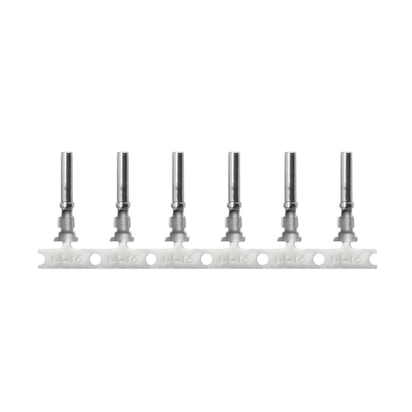 Pacer Deutsch Stamped & Formed Contacts f/14-18 AWG Wire - Socket Cavity Style - 100 Pack