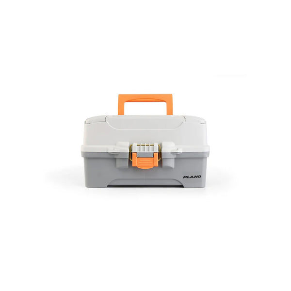 Plano Two-Tray Tackle Box - Light Grey/Dark Grey