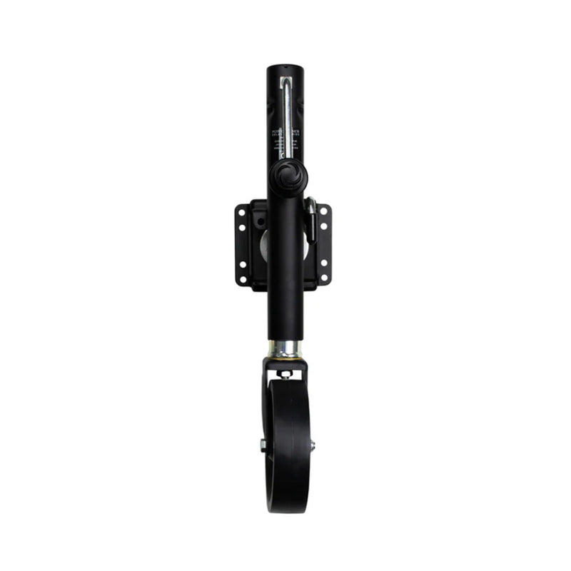 Powerwinch Select Series Jack - 1500lb, Bolt-On, Single Wheel, Carbon Black