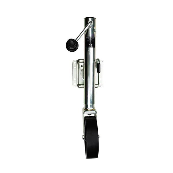 Powerwinch Saltwater Series Jack - 1500lb, Bolt-On, Single Wheel, Zinc 500+ HR Salt Spray