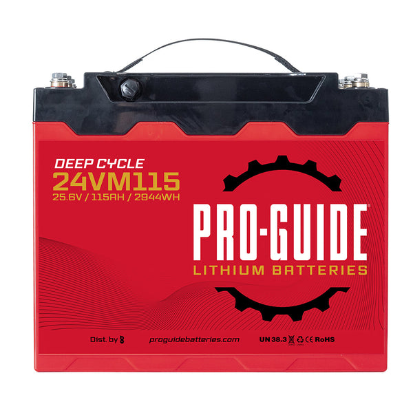Pro-Guide Alpha Series Lithium Battery - 24V - 115AH - Group 31 (Tall)