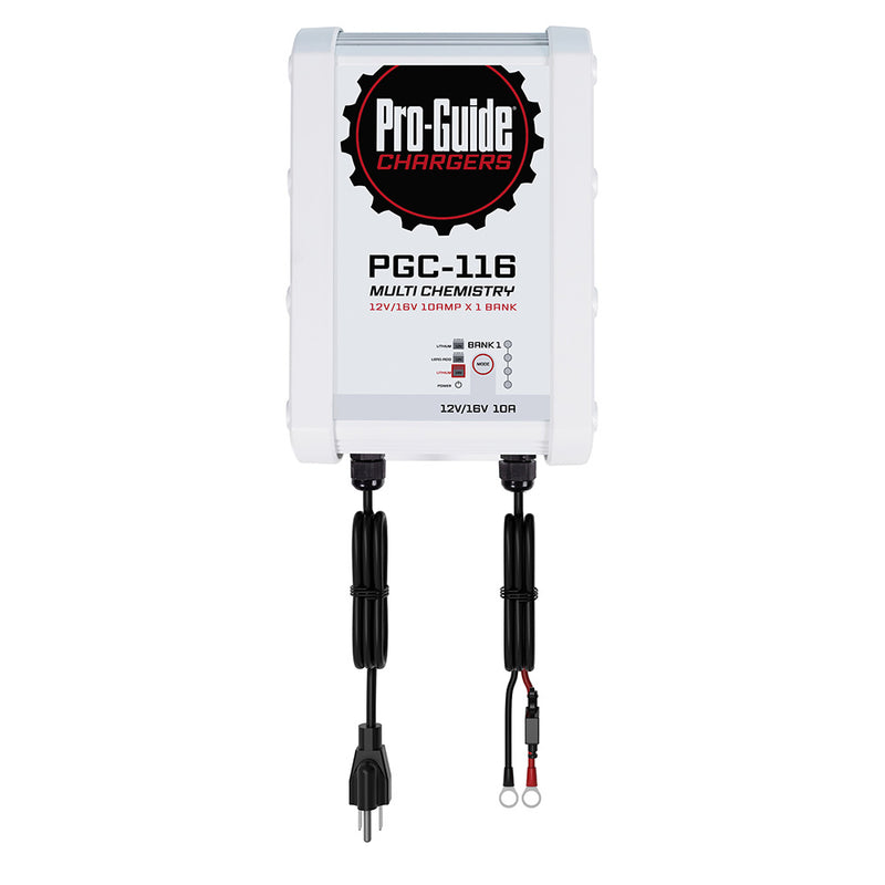 Pro-Guide 1 Bank On-Board Battery Charger - 12V/16V - 10-Amp
