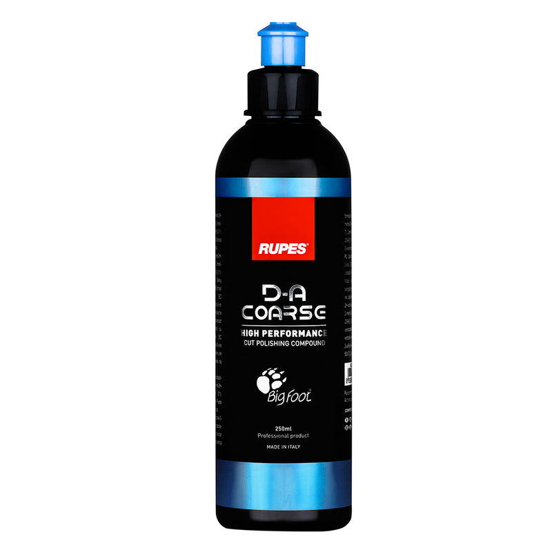 RUPES D-A Coarse High Performance Cut Polishing Compound 250ml/8.5oz
