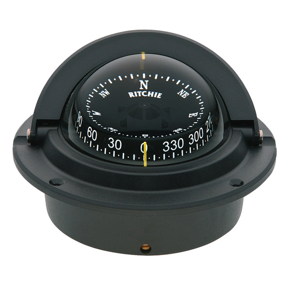 F-83 Voyager Compass - Flush Mount - Black