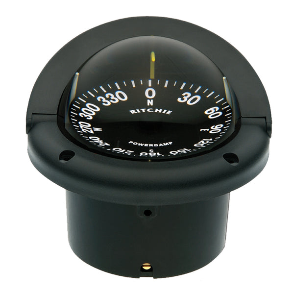 HF-742 Helmsman Compass - Flush Mount - Black