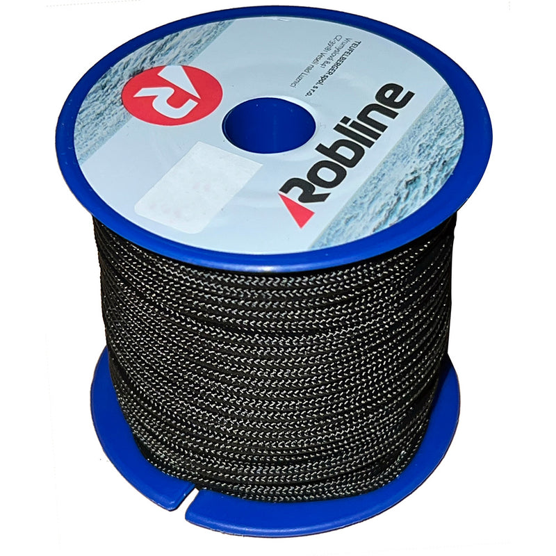 Robline Orion 500 Mini-Reel - 3mm (1/8") Black - 15M