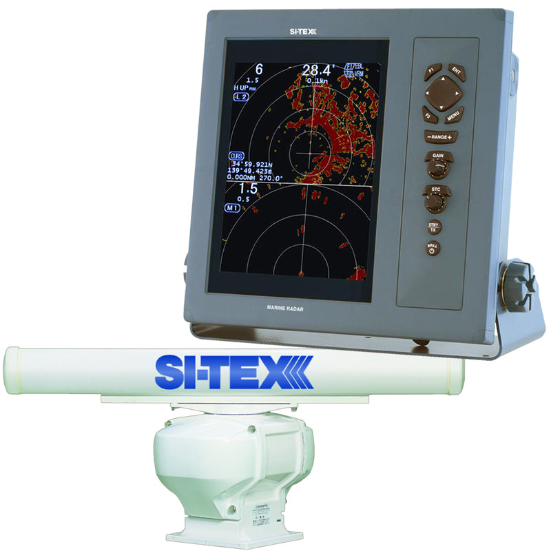 SI-TEX Professional Dual Range Radar w/6kW 4.5' Open Array - 10.4" Color TFT LCD Display