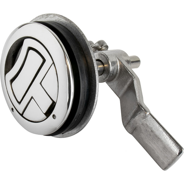 Sea-Dog Round Hatch Handle Latch - Investment Cast 316 Stainless Steel