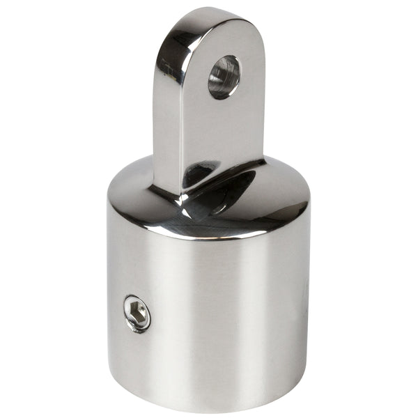 Sea-Dog Stainless Top Cap - fits 1" O.D. tube -1/4" pin