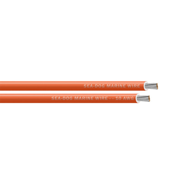 Sea-Dog 10 AWG Orange Primary Wire - 500'
