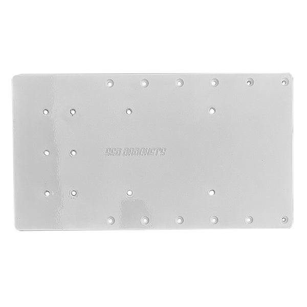 Sea Brackets 18" Straight Trolling Motor Plate f/Minn Kota Quest