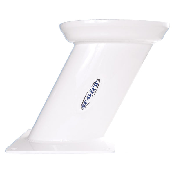 Seaview 12" Modular Mount AFT Raked 10 x 10 Base Plate - f/Large Sat Domes - 18" Top Plate Required
