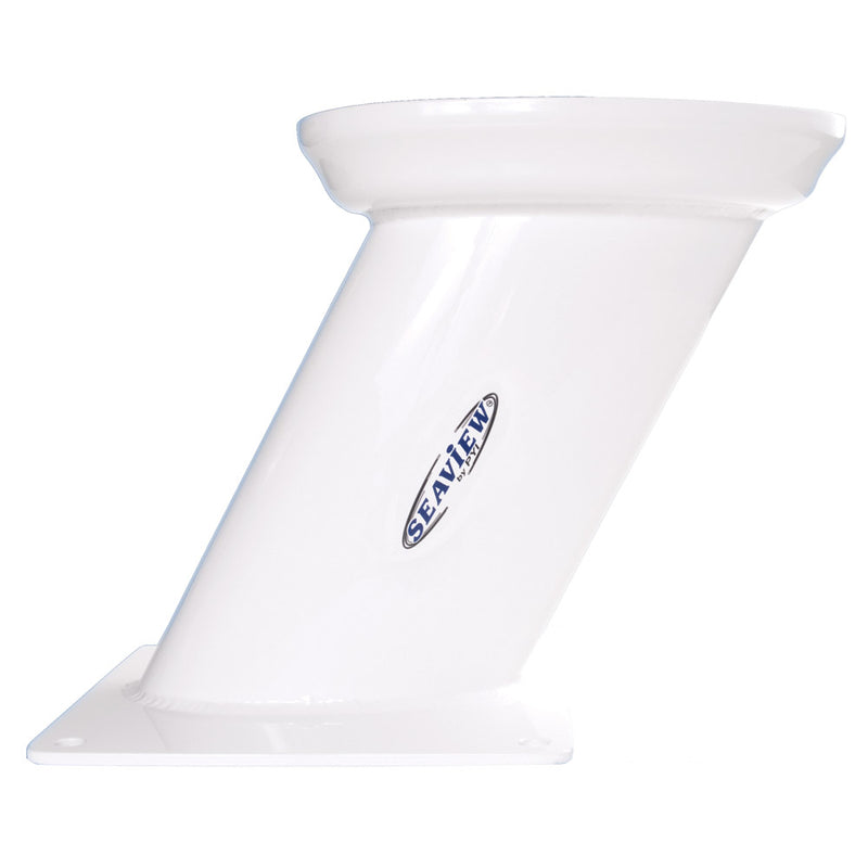 Seaview 12" Modular Mount AFT Raked 10 x 10 Base Plate - f/Large Sat Domes - 18" Top Plate Required