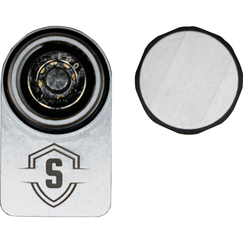 Secure Outdoors Elite Lock - Single - Minn Kota QRB - Silver