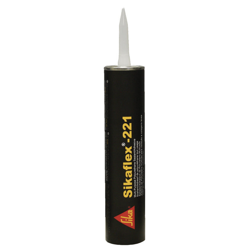 Sika Sikaflex® 221 Multi-Purpose Polyurethane Sealant/Adhesive - 10.3oz (300ml) Cartridge - White
