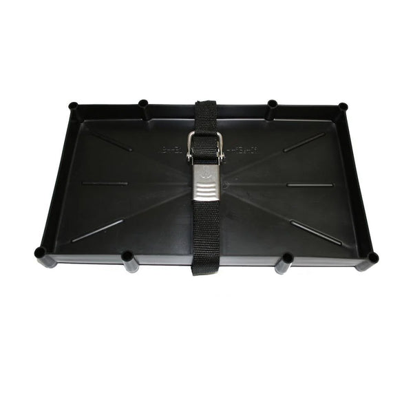 T-H Marine 31 Series Battery Holder Tray w/Stainless Buckled Strap